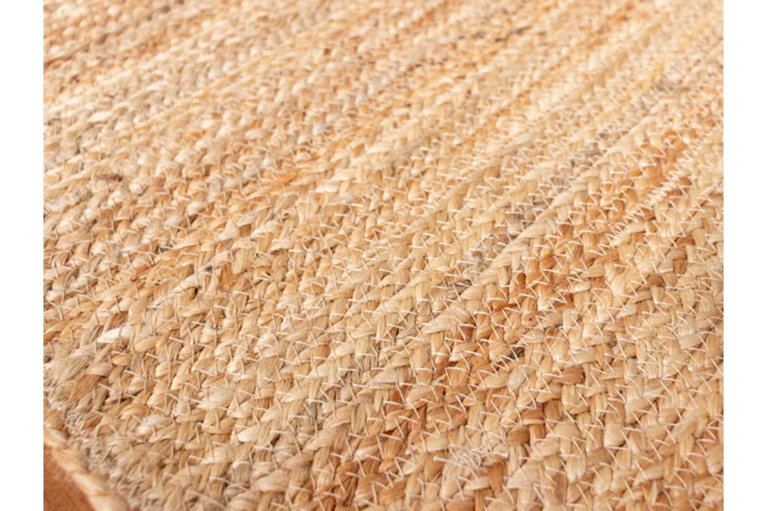 natural woven jute rug