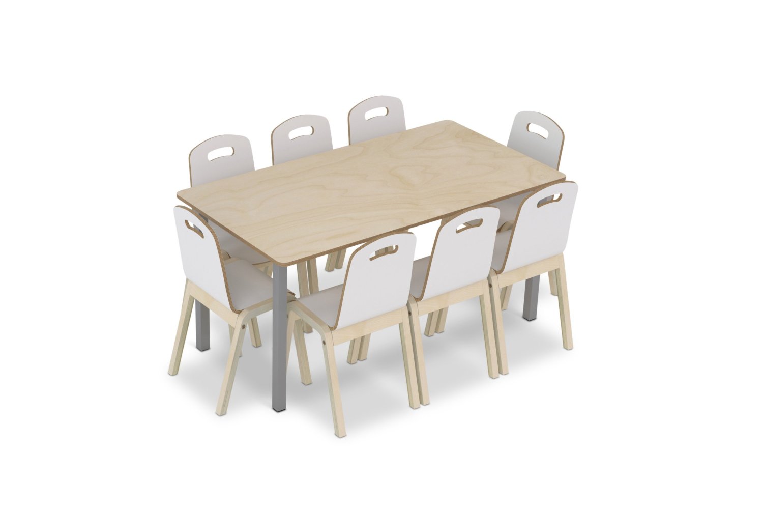 1500 x 800 Birch with Starship Chairs