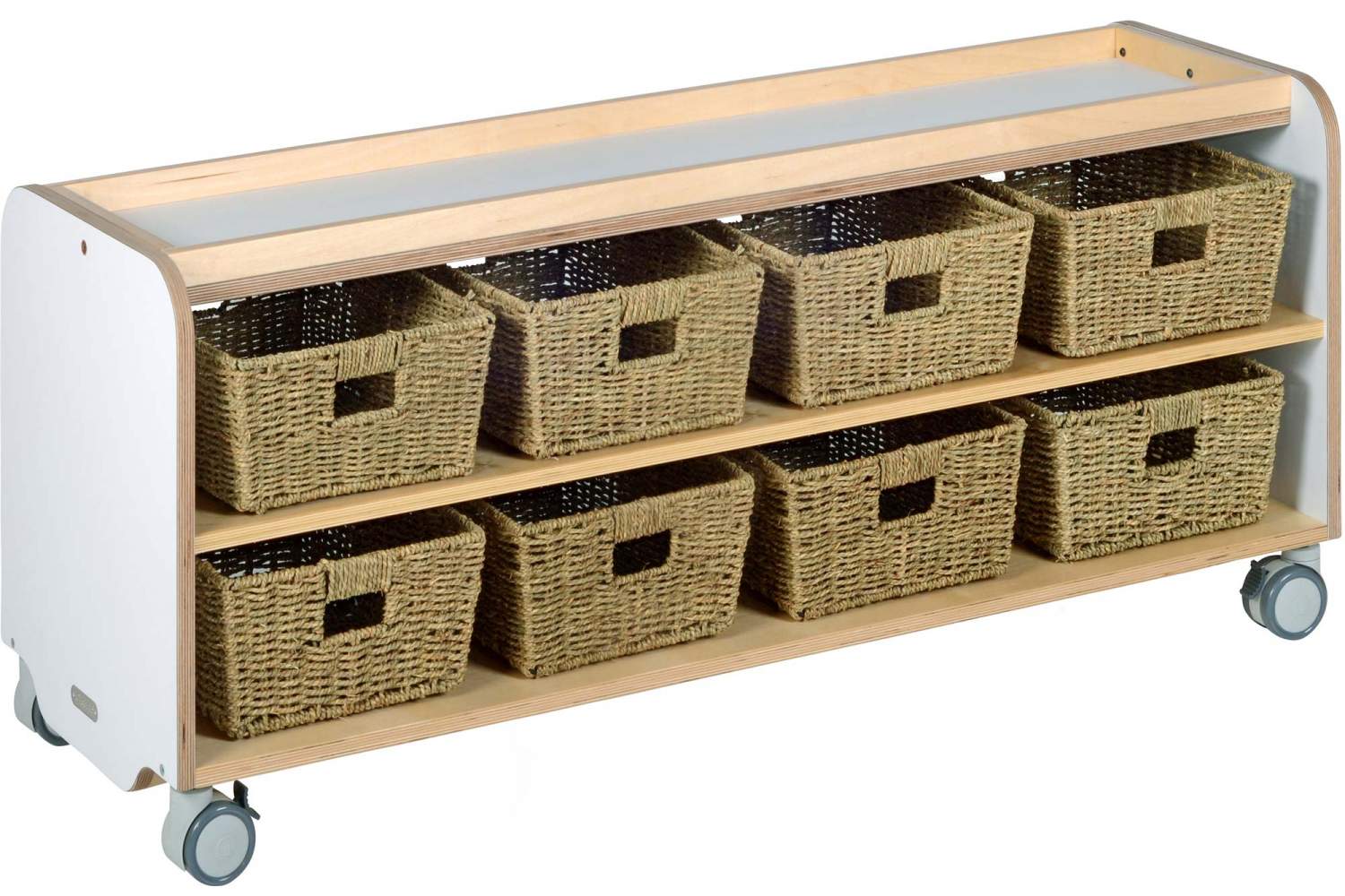 Clearance storage shelf - baskets not included