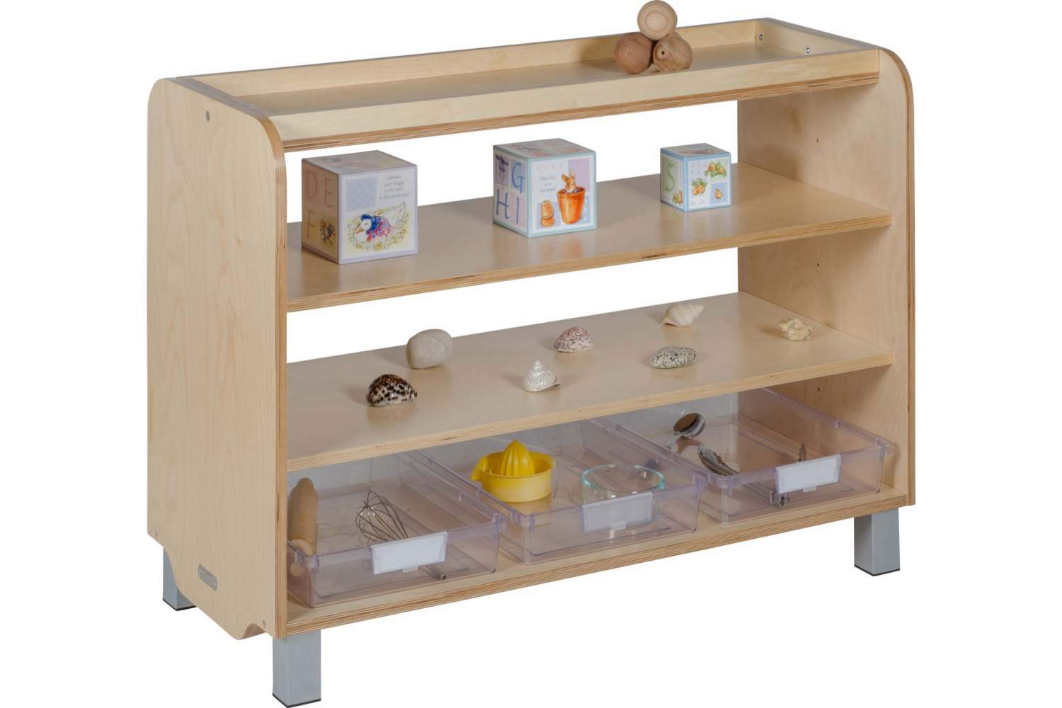 Storage unit for preschools