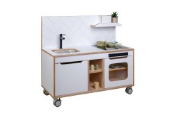 Wooden Plywood Kitchen for early learning centers