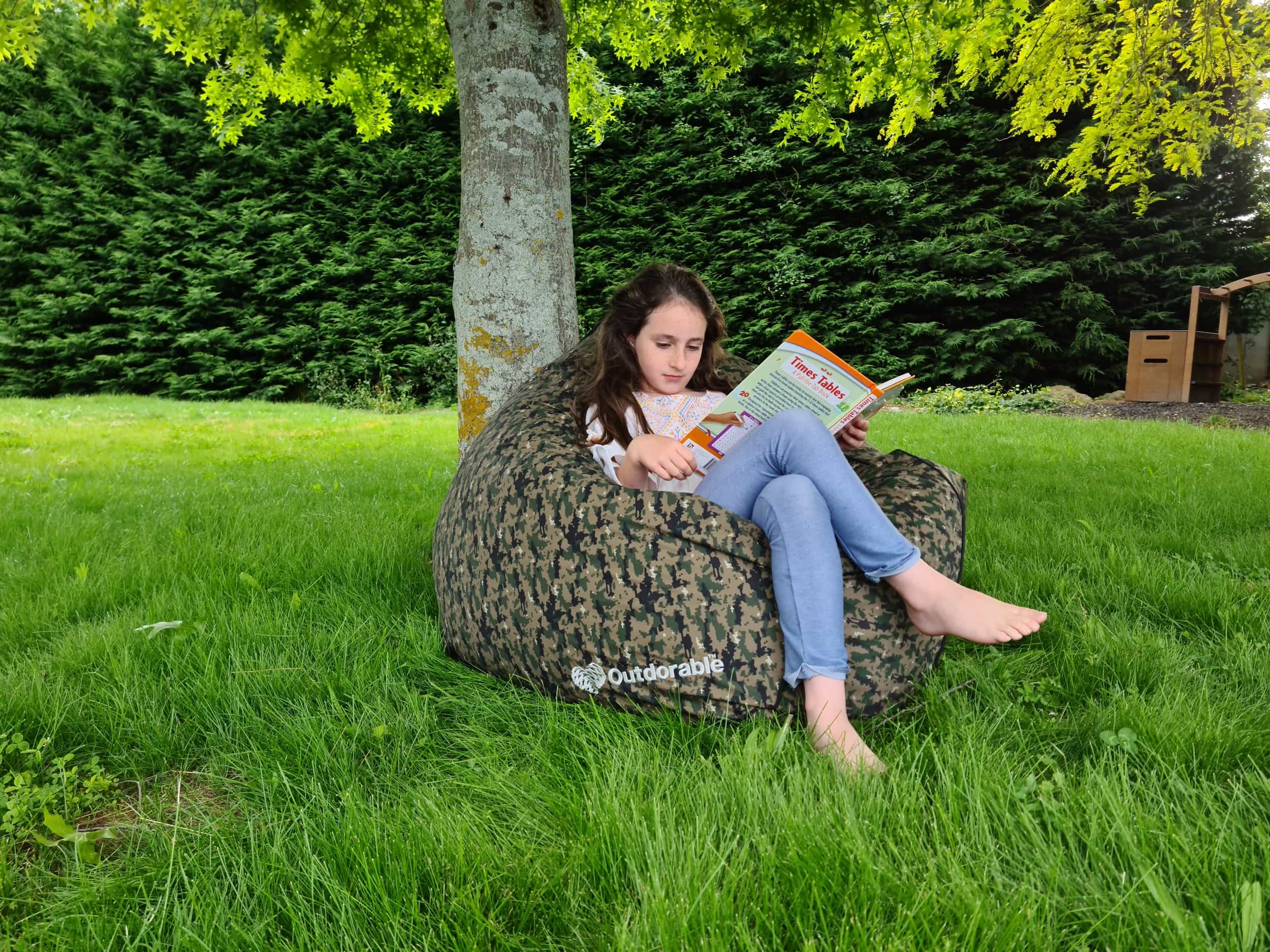 Outdorable Camouflage Bean Bag Early Years Education