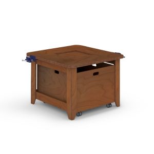 Outdorable Carpentry station with storage bin