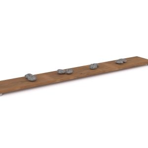 Outdorable Sensory Rocks Plank